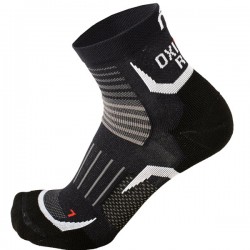 MICO 1272 Oxi-Jet Compression short Running socks - Black