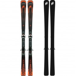 K2 DISRUPTION STi Skis + MXC 12 TCx Light Quikclik Bindings 