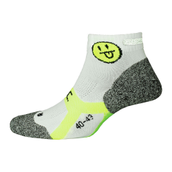P.A.C. RN 5.2 Reflective Pro Short - Running Socks - White/Neon Yellow