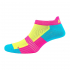 P.A.C. SP 1.0 Sport Footie Active Short - Sports Socks - Neon Multicolor