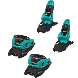 MARKER SQUIRE 11 90mm -Black/Teal - Δέστρες Σκι 2025