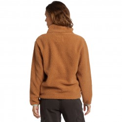 Billabong Horizon - Γυναικείο Half Zip Polar Fleece - Sandalwood