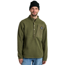 Burton Cinder Pullover - Ανδρικό Fleece - Forest Moss