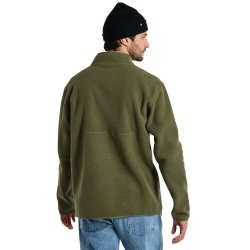 Burton Cinder Pullover - Ανδρικό Fleece - Forest Moss