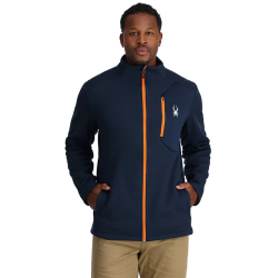 Spyder Bandit Full zip - Ανδρικό τεχνικό φλίς - True Navy