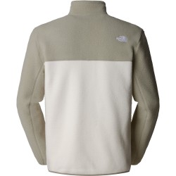 THE NORTH FACE Men's Yumiori Full-Zip Fleece Jacket - White Dune/Clay Grey