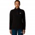 THE NORTH FACE Women's 100 Glacier 1/4 Zip Fleece - TNF Black-NPF