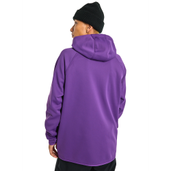 BURTON Crown Weatherproof Pullover Fleece - Imperial Purple