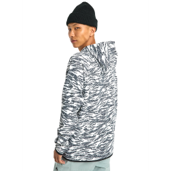 BURTON Crown Weatherproof Pullover Fleece - Zebra Camo