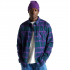 Burton Favorite Long Sleeve - Ανδρικό πουκάμισο flannel - Deep Emerald/Imperial Purple