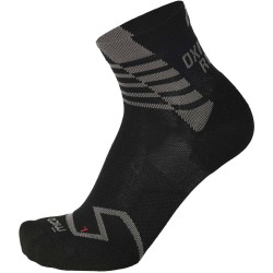 MICO 1280 Light Weight Oxi-Jet Compression socks - Κάλτσες για τρέξιμο συμπίεσης - Black