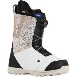 BURTON  Moto Boa® - Black/White/Snowfall Camo - Ανδρικές Μπότες Snowboard 2025