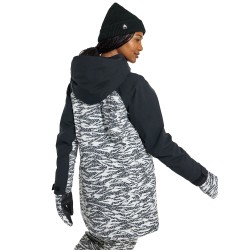 BURTON Prowess 2.0 2L insulated 10K- Γυναικείο Snowboard Jacket - True Black/Zebra Camo