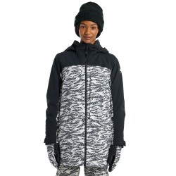 BURTON Prowess 2.0 2L insulated 10K- Γυναικείο Snowboard Jacket - True Black/Zebra Camo