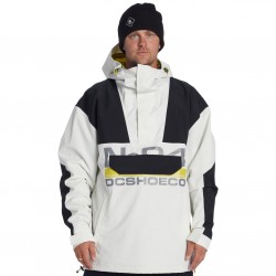 DC 4/3mm Anorak 10K- Shell Snow Jacket for Men - Blanc de Blanc