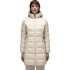 NAPAPIJRI Aerons Rise Long - Γυναικείο Μπουφάν Puffer - Beige Silver