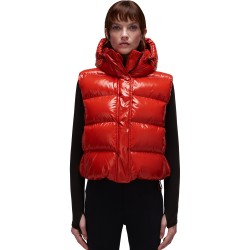 NAPAPIJRI Glane Puffer Vest - Γυναικείο Αμάνικο Puffer - Red Sauce