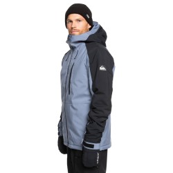 Quiksilver Mission Block 2 Insulated 10K - Ανδρικό Μπουφάν Ski/Snowboard - Flint Stone