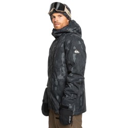 QUIKSILVER Mission Printed 3 - Ανδρικό Snow Jacket - Nature Zoom Dark Shadow