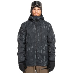 QUIKSILVER Mission Printed 3 - Ανδρικό Snow Jacket - Nature Zoom Dark Shadow