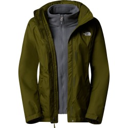 THE NORTH FACE Women's Evolve II Triclimate® Jacket - Forest Olive-Smoked Pearl