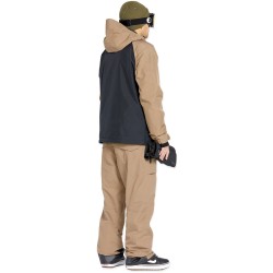 VOLCOM Dua Insulated Gore-Tex - Ανδρικό Gore-Tex snow Jackett - Chestnut Brown