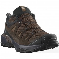 SALOMON X-Ultra 360 Leather Gore-tex - Ανδρικά παπούτσια πεζοπορίας - Dark Earth/Delicioso/Sharkskin