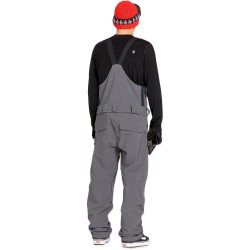 VOLCOM Roan Bib Overall - Ανδρικό παντελόνι Snow - Charcoal