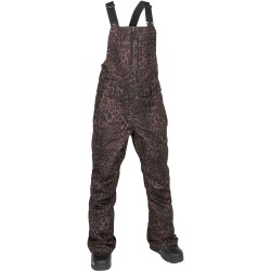 VOLCOM Swift Bib Overall - Γυναικείο παντελόνι snow - Leopard