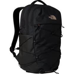 THE NORTH FACE Borealis Women's Backpack - TNF Black Heather/Burnt Coral Metallic-NPF