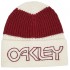 Oakley Tnp Deep Cuff Beanie - Σκούφος unisex- Arctic White/Iron red