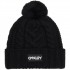 Oakley Harper Pom Beanie - Γυναικείος Σκούφος - Black