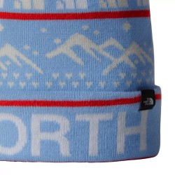 THE NORTH FACE Ski Tuke Beanie - Cornflower/White Dune