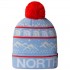 THE NORTH FACE Ski Tuke Beanie - Cornflower/White Dune