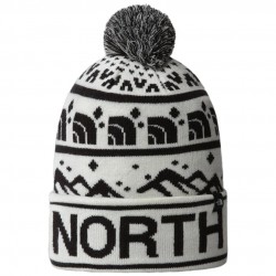 THE NORTH FACE Ski Tuke Beanie - Gardenia White-TNF Black