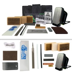 Demon Complete Tune Kit + Brushes - snowboard / ski wax and tuning set