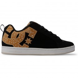 DC Court Graffik - Shoes for Women - Black/Gold 