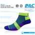 P.A.C. SP 2.0 Sport Quarter Function 2 Pack - Sports Socks - Black