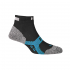 P.A.C. RN 5.2 Reflective Pro Short - Running Socks - Black/Cyan