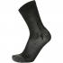 MICO 1254 Light weight X-Performance - workout crew socks - Black/Gray