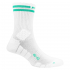 P.A.C. SP 3.2 Sport Recycled Stripes 2xPack - Sports Socks - White/Cyan Stripes