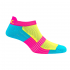 P.A.C. SP 1.0 Sport Footie Active Short - Sports Socks - Neon Multicolor