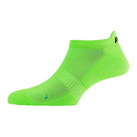 P.A.C. SP 1.0 Sport Footie Active Short - Sports Socks - Neon Green