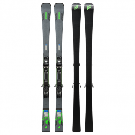 K2 DISRUPTION STi Skis + MXCELL 12 TCx Quikclik Bindings 2025