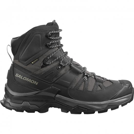 SALOMON Quest 4 Gore-tex - Ανδρικά Δερμάτινα μποτάκια πεζοπορίας -Magnet/Black/Quarry