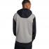 BURTON OAK - Men's Full Zip Hoodie - Gray Heather/True Black