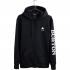 BURTON Elite - Men's Full Zip Hoodie - True Black