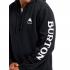 BURTON Elite - Men's Full Zip Hoodie - True Black