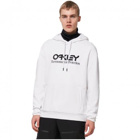 OAKLEY Rider Long 2.0 Hoodie - Ανδρικό Φούτερ-  White/Black