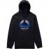 BURTON Underhill Pullover - Ανδρικό Φούτερ με κουκούλα - True Black